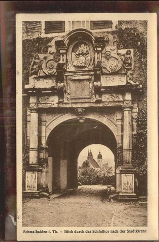 Schmalkalden thueringen blick - thueringen,