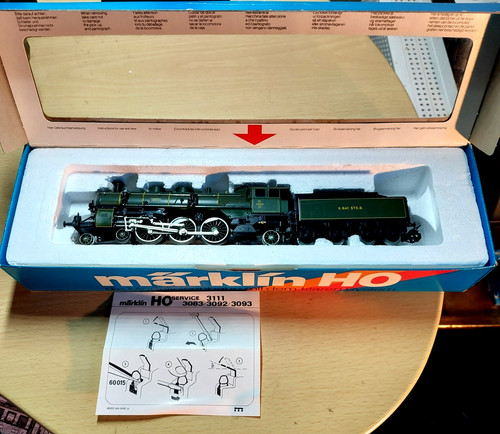 Märklin 3092 6 dampflok - s,