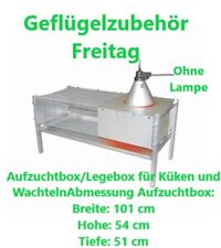 Aufzuchtbox/Legebox für Küken und Wachteln