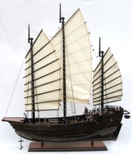 Modellschiff Segelschiff Chinese Junk / Maßstab 1:50