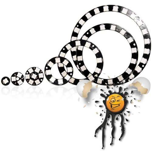 Ws2812 rgb led bis bit - 1, 24