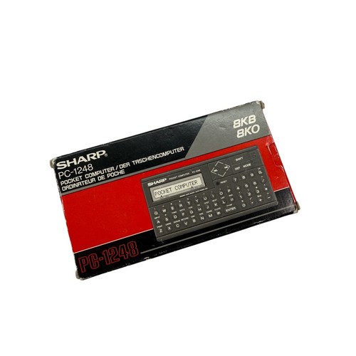 Sharp 1248 pocket computer - sharp, pc-1248
