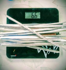 6,6kg Stangenlot, Lötzinn, Dreikantstangen, Weichlot, Lot