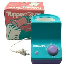 Tupperware Tuppercare Babyfläschchen-Wärmer Babyflaschenwärmer Türkis Vintage