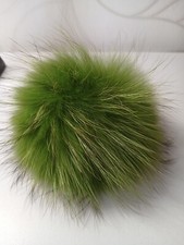 Pelzbommel Luxus Finnraccoon Apfelgrün Geschenkidee Neu Superflauschig 