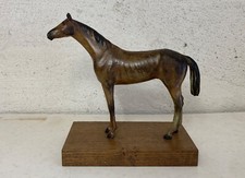 Tierplastik pferd handbemalt - pferd,