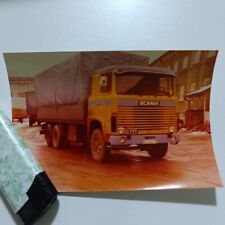 Original Foto Scania 111 Lkw
