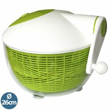 Salatschleuder Salat Trockner Komfort Kurbelantrieb XL 26cm Durchmesser 5 Liter