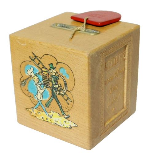Alte holzspardose spardose - holzspardose,