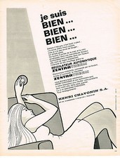 WERBUNG 1969 ZENTRA THERM