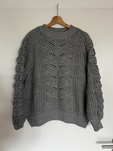 Logg pullover l grau - h&m,