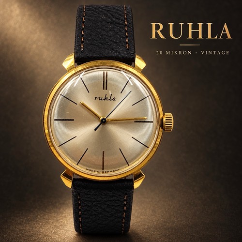 Ruhla vintage herrenuhr - vintage,
