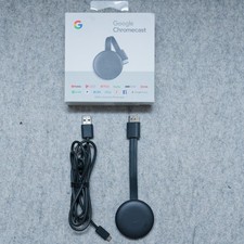 Google Chromecast 3. Generation NC2-6A5 Digital Media Streamer