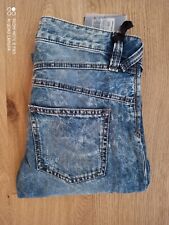 Fornarina Damen Jeans W28 L30 Sampey boyfriend Fit Destroyed Neu F6
