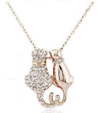 Kette mit Anhänger Katze