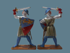 Starlux 2x Ritter Löwenritter