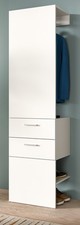 Garderobe in weiß