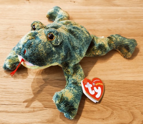 Beanie babies croaks der - ty,