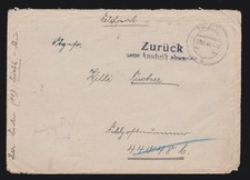 An 709. Infanterie-Division. Bei Cherbourg vernichtet. Ohne Inhalt. 2.7.1944