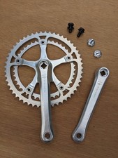 Gipiemme Crono Sprint Aero Rennrad Kurbel 2 fach 52 42T 170 mm silber 096206