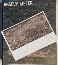 Anselm Kiefer Signiert Einladung Original signed Unterschrift Signatur Autogramm