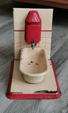 Altes Puppenbad aus Blech