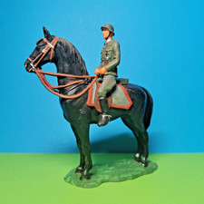Elastolin / Preiser, 7 cm, Reiter, stehendes Pferd, Wehrmacht, selten!