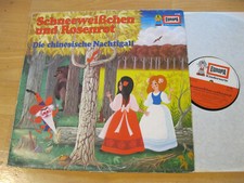 LP Schneeweißchen chinesische Nachtigall Hörspiel Grimm Andersen Vinyl E 282