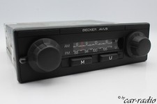 Original Becker Avus 803 MU Vintage 1 DIN Classic Oldtimer Radio BE0803 AM FM
