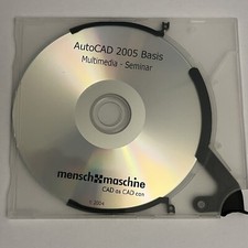 3x CDs Autodesk AutoCAD 2005