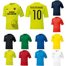 JAKO Trikotsatz Trikot mit Beflockung, Druck, Flock z.b. Rückennummer, Wappen