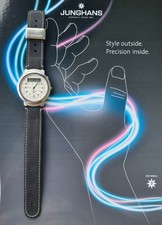 Funkuhr Junghans Mega Chrono Alarm 29/4510 611 sehr guter Zustand!