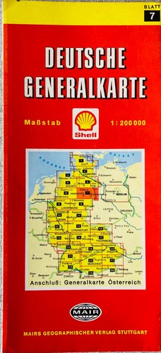Deutsche generalkarte maßstab - deutsche,