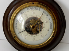 Altes Barometer  Holzrahmen