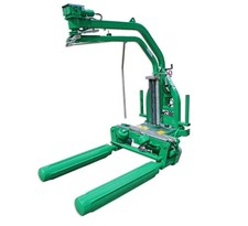 Rundballenwickler manuell oder