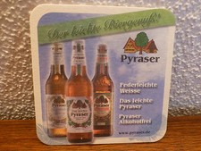 älterer Bierdeckel  " Pyraser "
