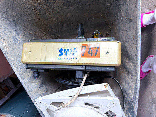 Swf krantechnik 741 kettenzug - swf,