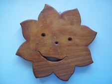 Deko  Holz - Sonne , Fenster- , Wanddekoo