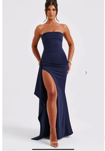 Abendkleid ballkleid navy - abendkleid,