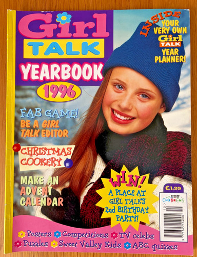 Girl talk magazine yearbook - talk,