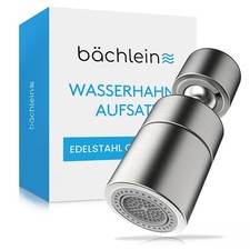 Schwenkbarer Wasserhahn-Aufsatz 360° | Universal Adapter | Strahlregler Perlator