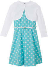 Kleid+Bolero+Gürtel
