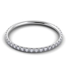 Diamant-Verlobungsring rund