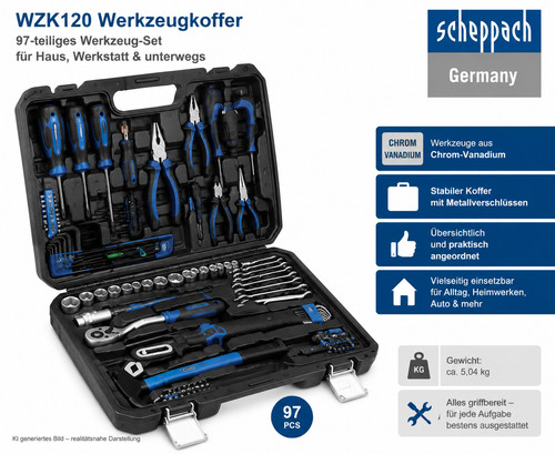 Scheppach 97tlg bestückter - scheppach,