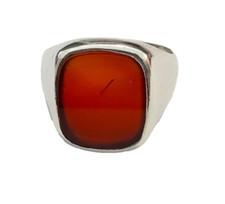 Vintage Herrenring Karneol