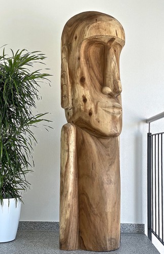 Moai skulptur aus - moai, skulptur,