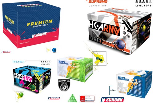 2000 paintballs kaliber v - paintballs,