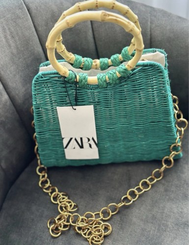 Zara damen handtasche grün - damen,