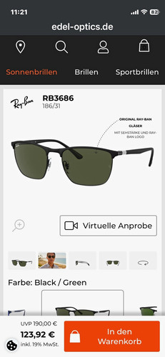 Ray ban rb3686 herren - ray-ban,