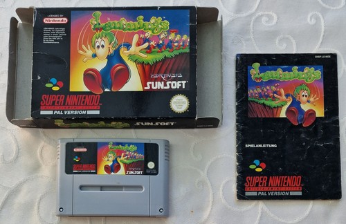 Lemmings snes spiel - lemmings,